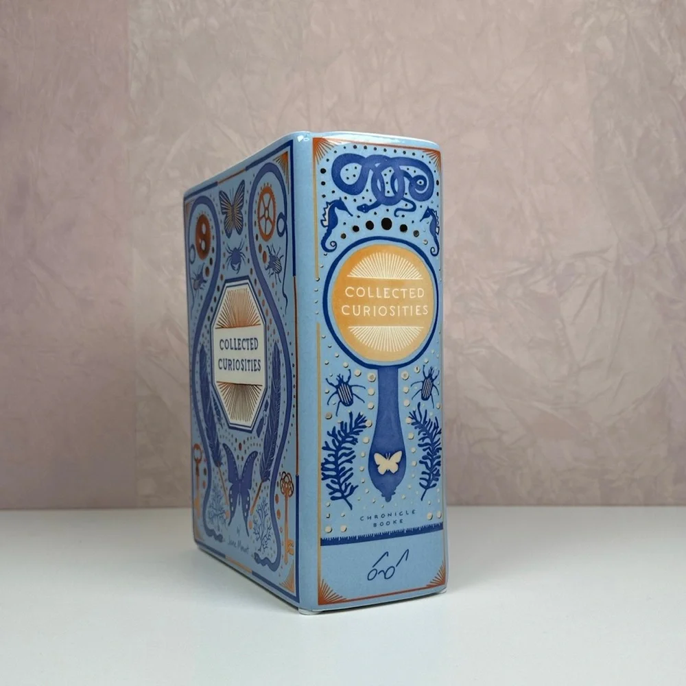 Collected Curiosities Book Vase